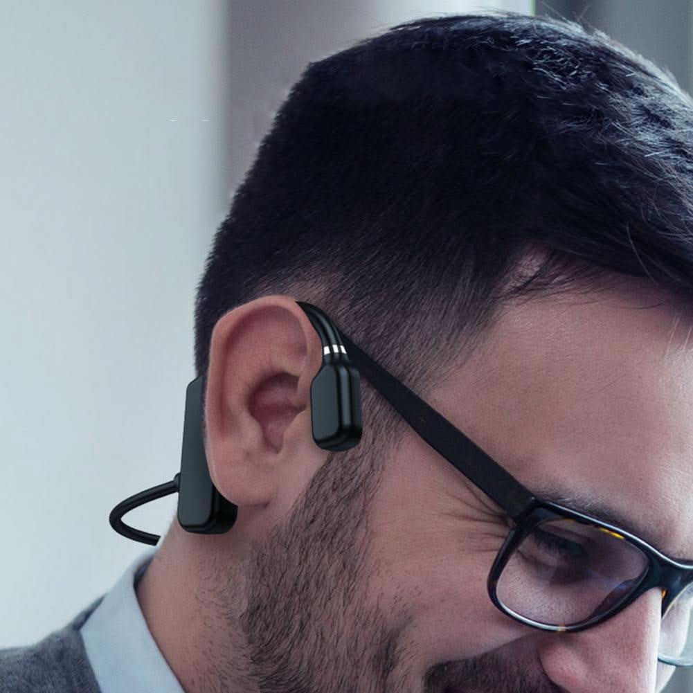 Sonicflow Kabellose Kopfhörer mit kristallklarer Knochenleitung für Läufer