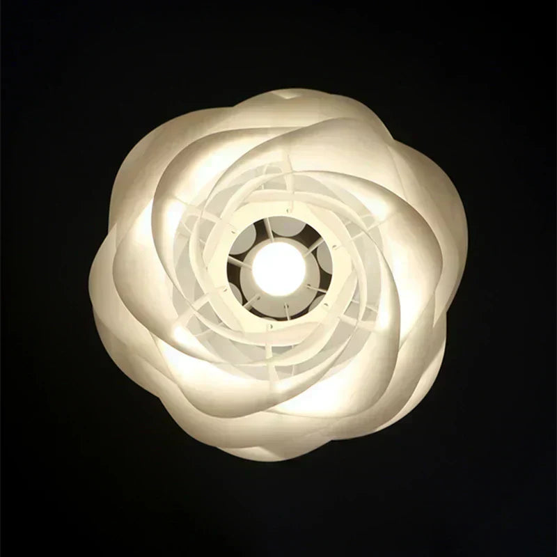 Liora Rosary Lampada da soffitto in vetro con atmosfera luminosa floreale