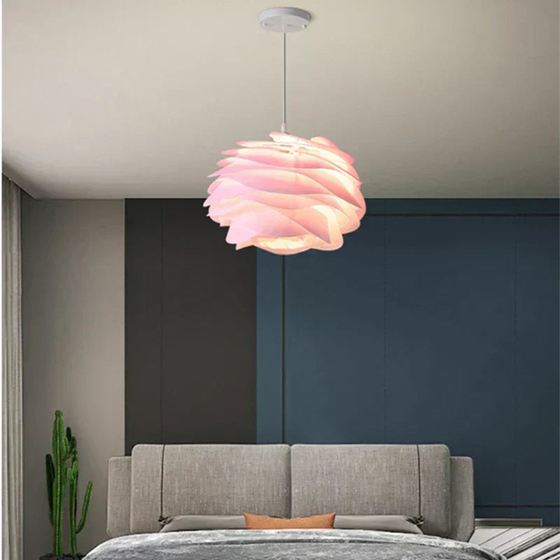 Liora Rosary Lampada da soffitto in vetro con atmosfera luminosa floreale