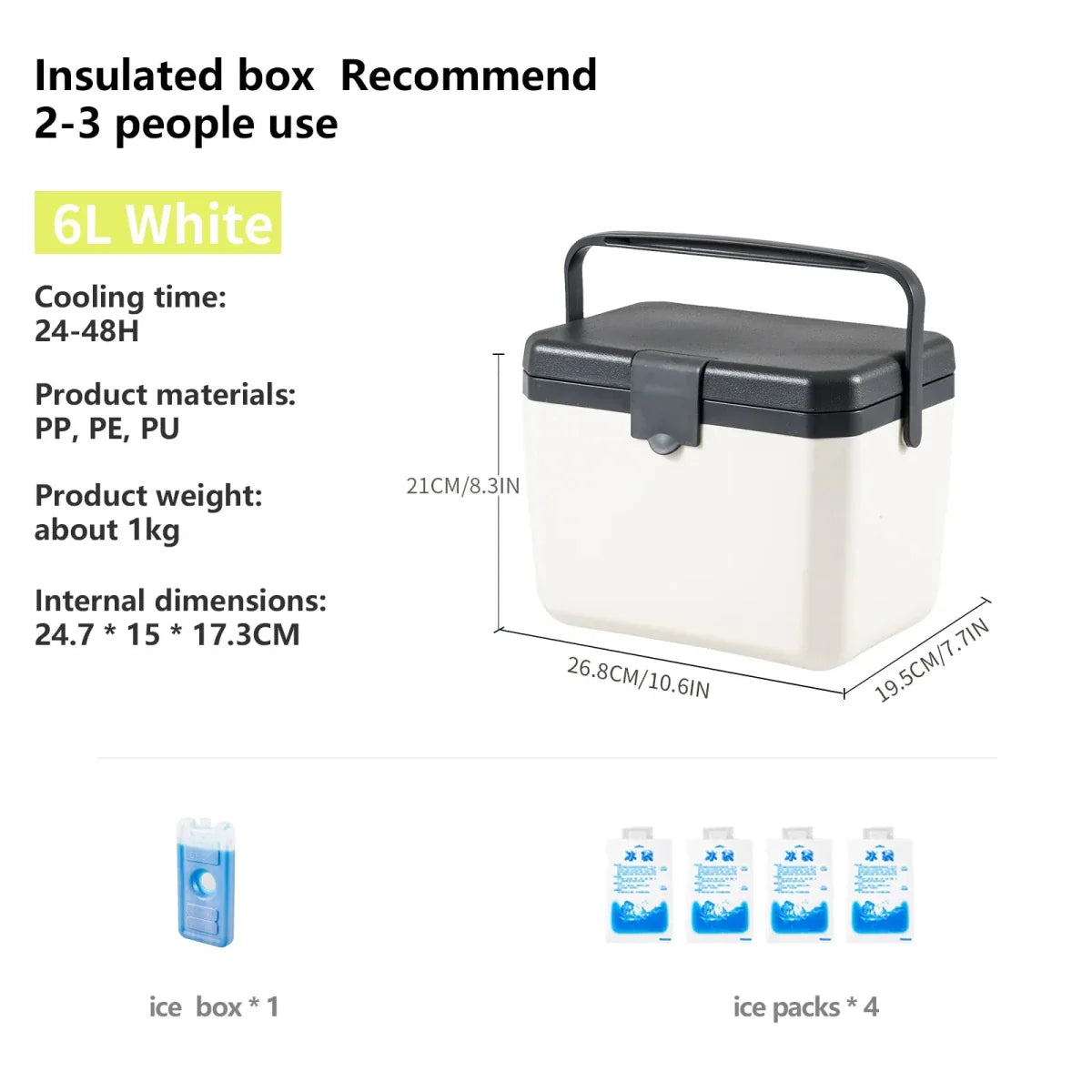 Insulated cooler for camping and outdoor adventures