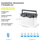 Insulated cooler for camping and outdoor adventures