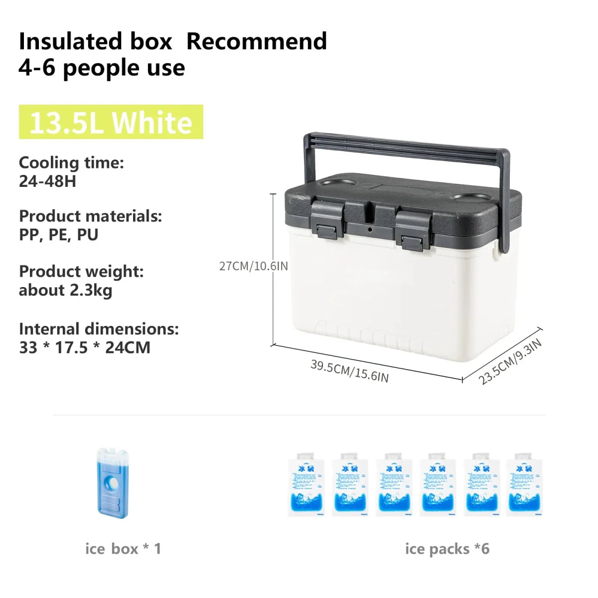 Insulated cooler for camping and outdoor adventures