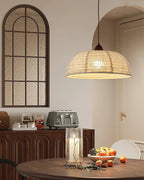 TimberLume Træpendel med Blødt Stofskærm