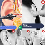 QuellWave Pembilas Telinga Pro Dengan Urutan Air Jet Tiga Kali