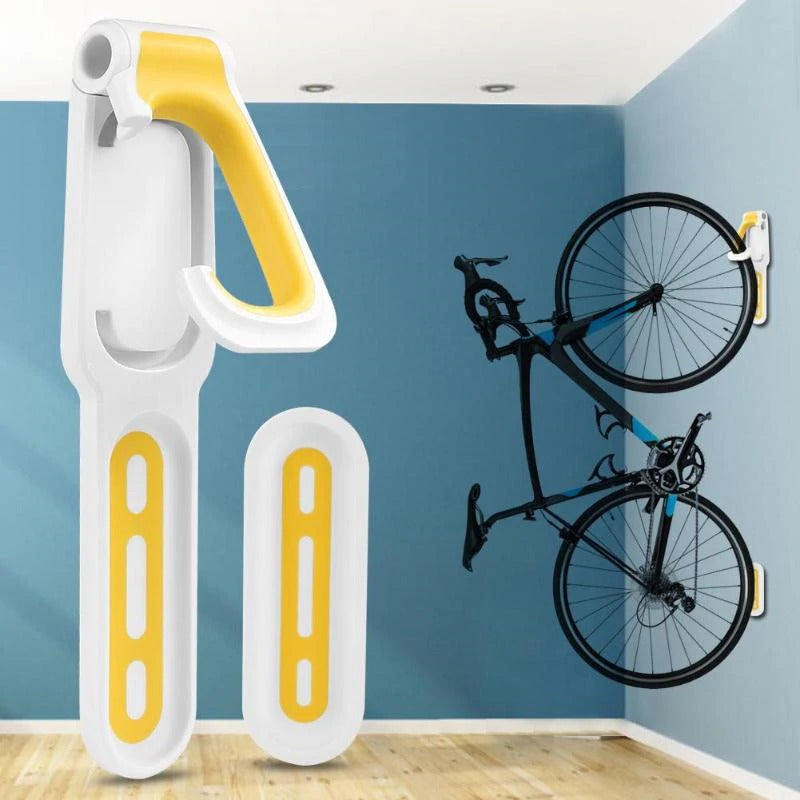 Suporte de Bicicleta de Parede que Poupa Espaço para Garagens e Casas