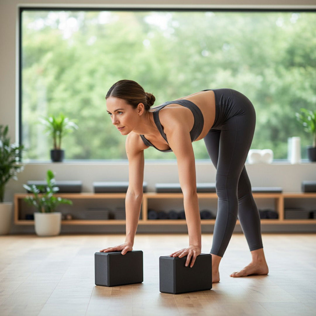 Blocchi Yoga in Schiuma EVA con Superfici Antiscivolo per Stabilità e Comfort