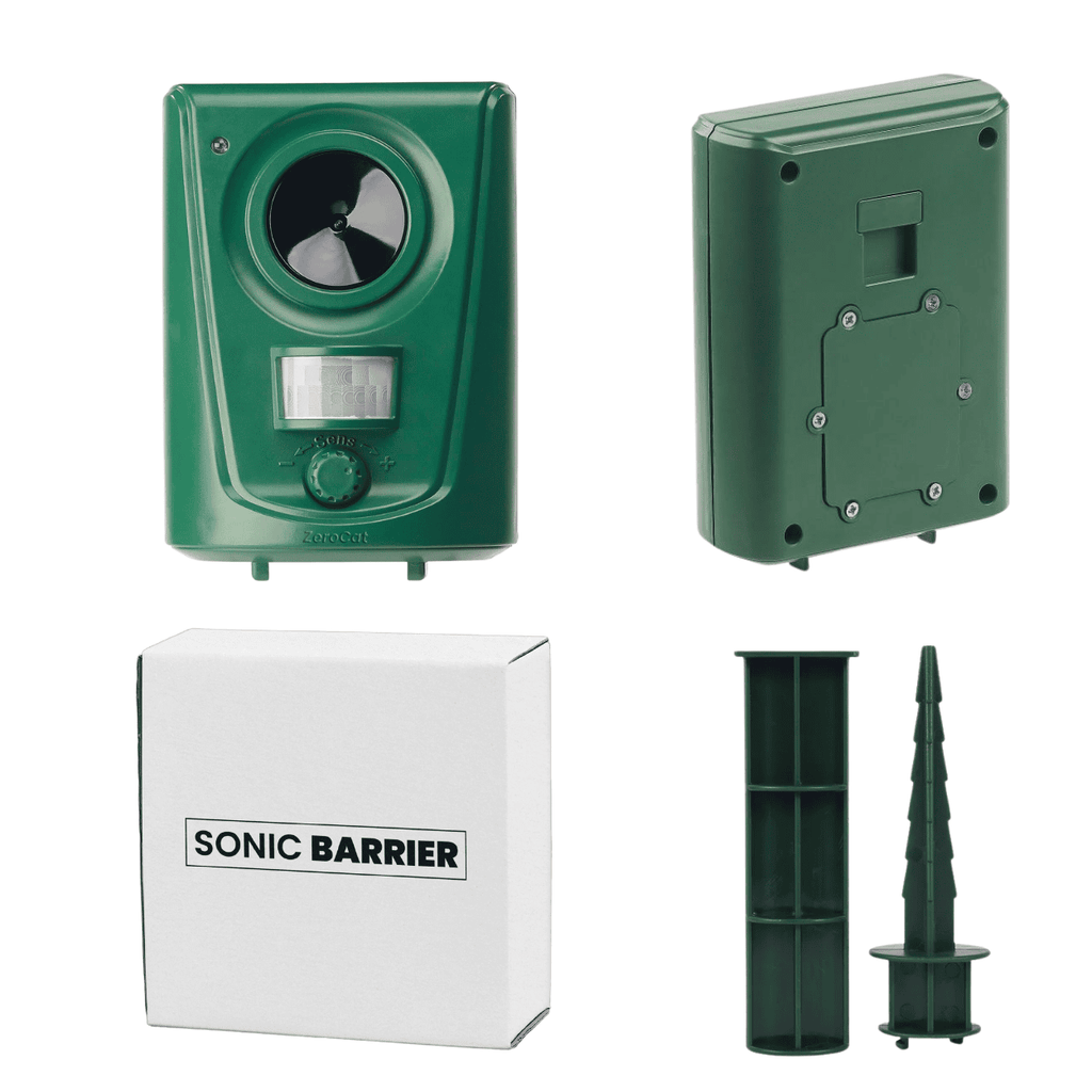 Motion-Activated Ultrasonic Cat Deterrent for Gardens, Yards & Outdoor Areas