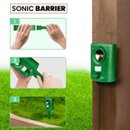 Motion-Activated Ultrasonic Cat Deterrent for Gardens, Yards & Outdoor Areas