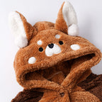 Kényelmes rajzfilm vörös panda pizsamaszett alváshoz és kényelemhez