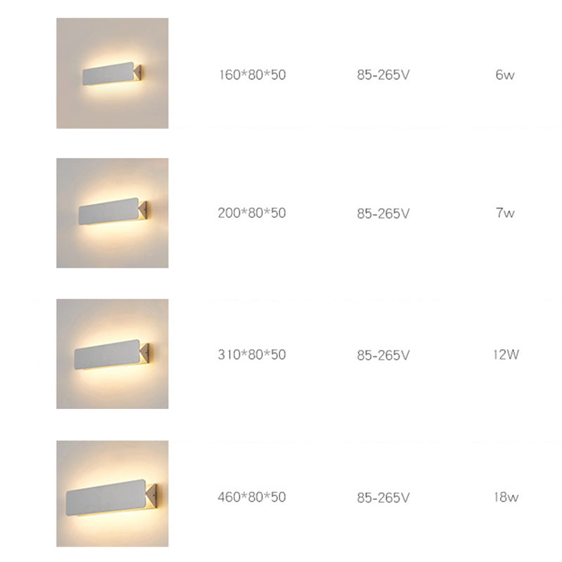 NovaLume LED Metal Indendørs Væglampe Drejelig Hvid