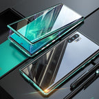 Samsung magnetic tempered glass double-sided phone case