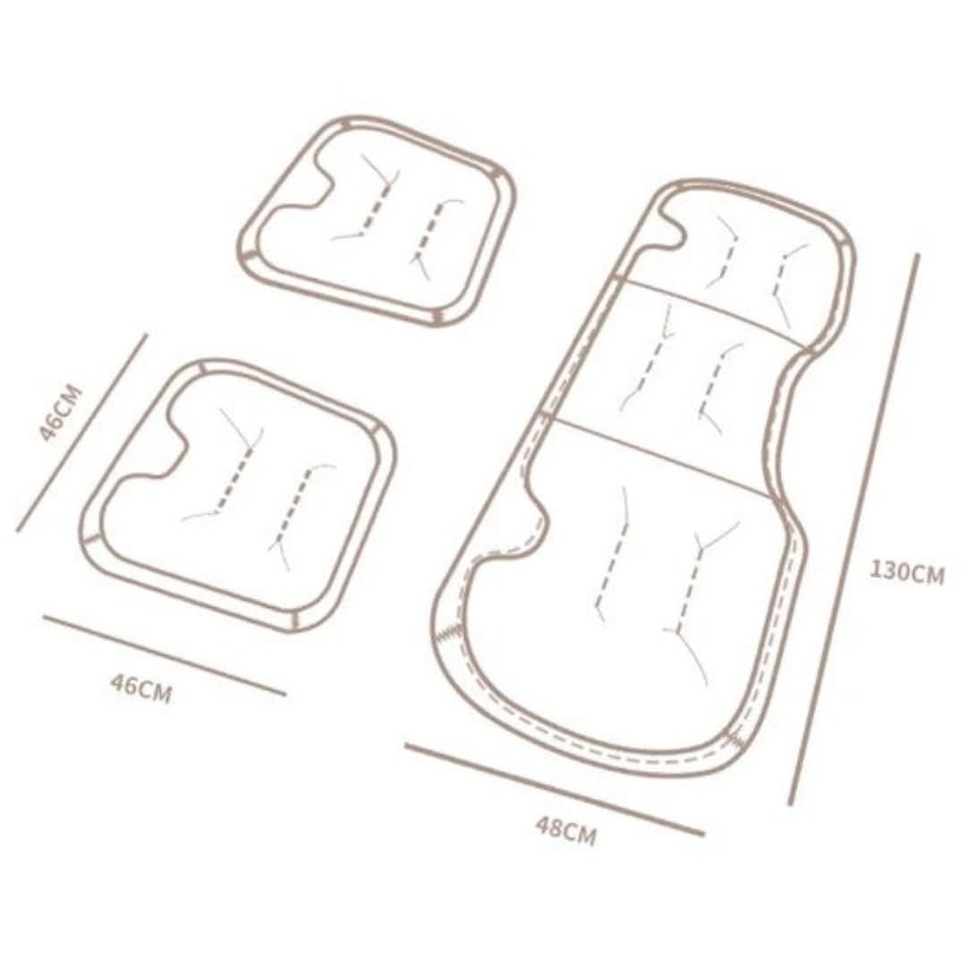 Coussin de siège DriveEase Confort pour voiture lors de longs trajets