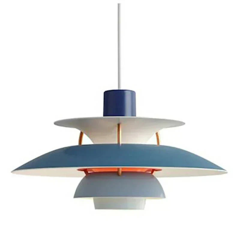 Veralume Modern Colorful Shade LED Pendant Light Fixture