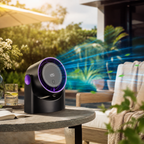 AirCirculate ポータブルワイヤレスUSBファン 家庭用・オフィス・寝室・寮の冷却用