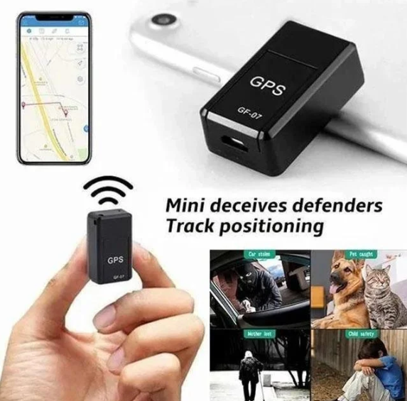 Pakej 2 Penjejak Basikal GPS Mini Magnetik, Tiada Langganan