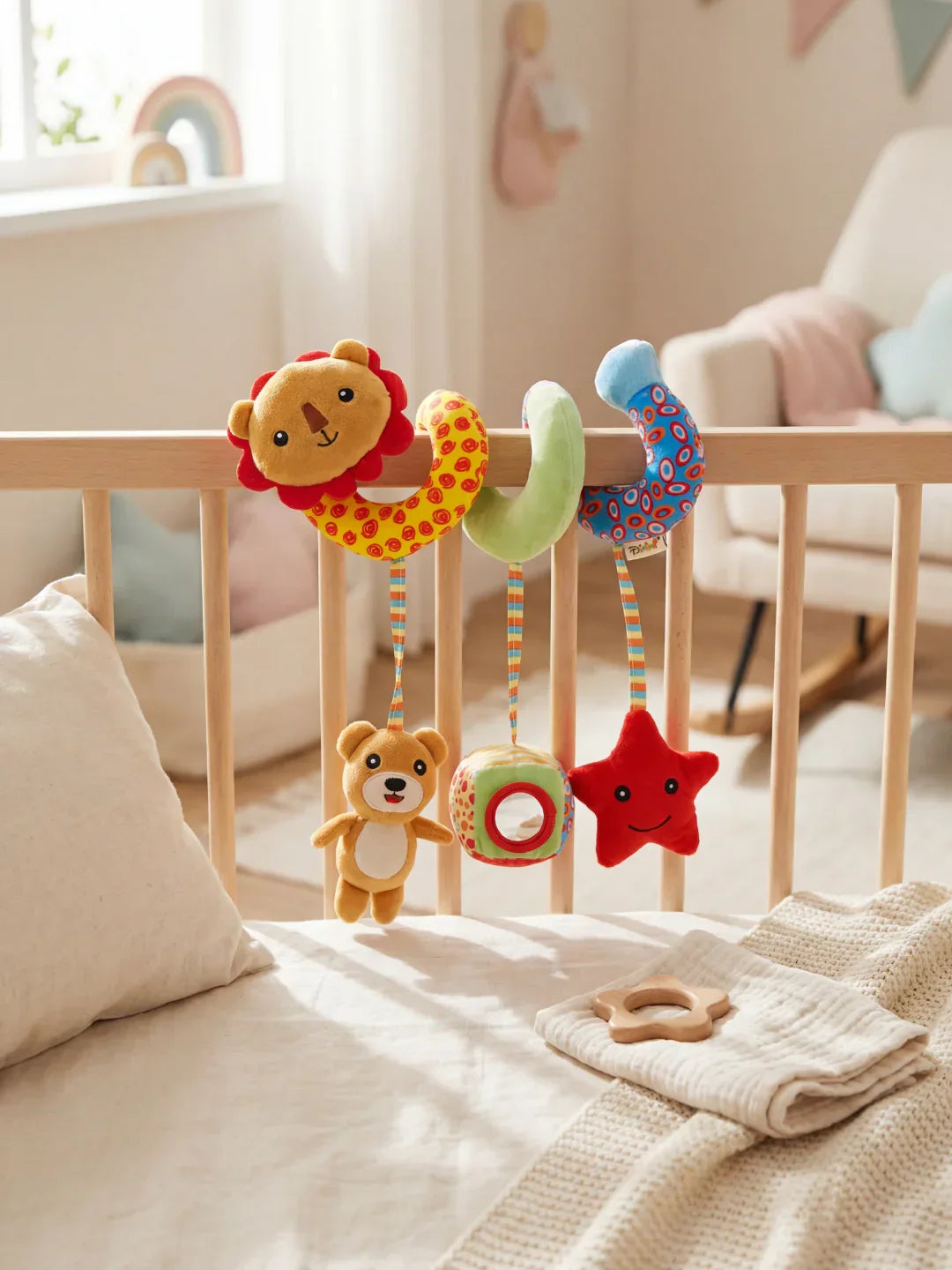 Savane Theme Activity Spiral Toy For Infants And Toddlers