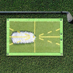Golf-Trainingsmatte für zu Hause mit Echtzeit-Schwung-Feedback