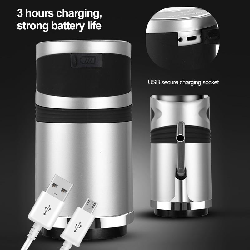 Genopladelig vandflaske-pumpe med ét tryk og børnesikring