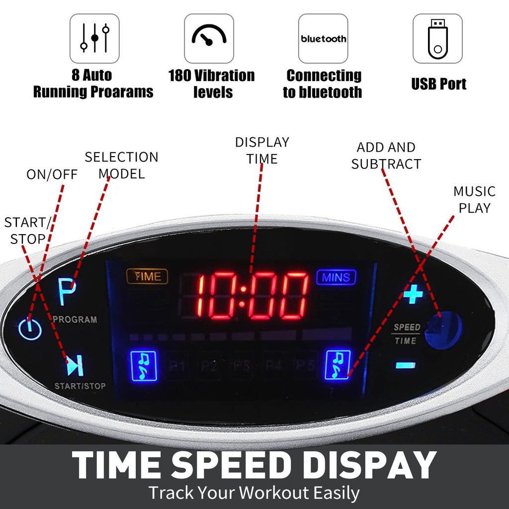 Máquina de placa de ejercicio de vibración de cuerpo entero VibraCore