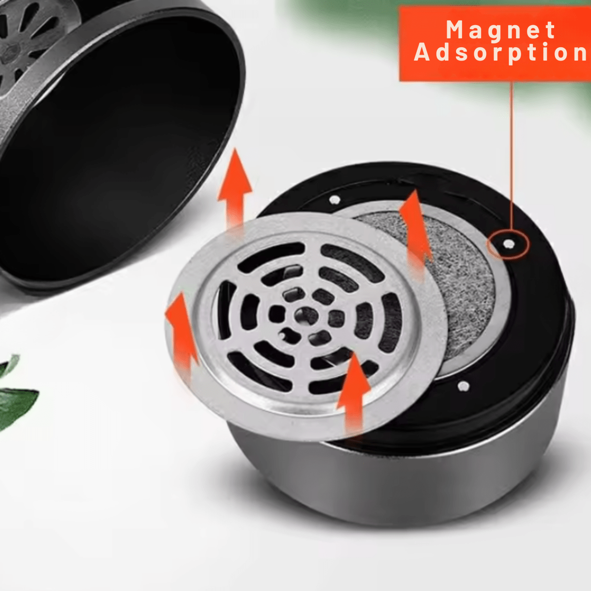 AEROCLEAN – Smart Smokeless Ashtray with Rechargeable Battery and HEPA Filter