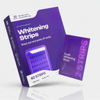 Dagelijkse whitening strips met frisse adem boost voor een dagelijkse glimlach