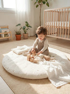 Quilted Cotton Baby Play Mat For Gentle Floor Play Sessions