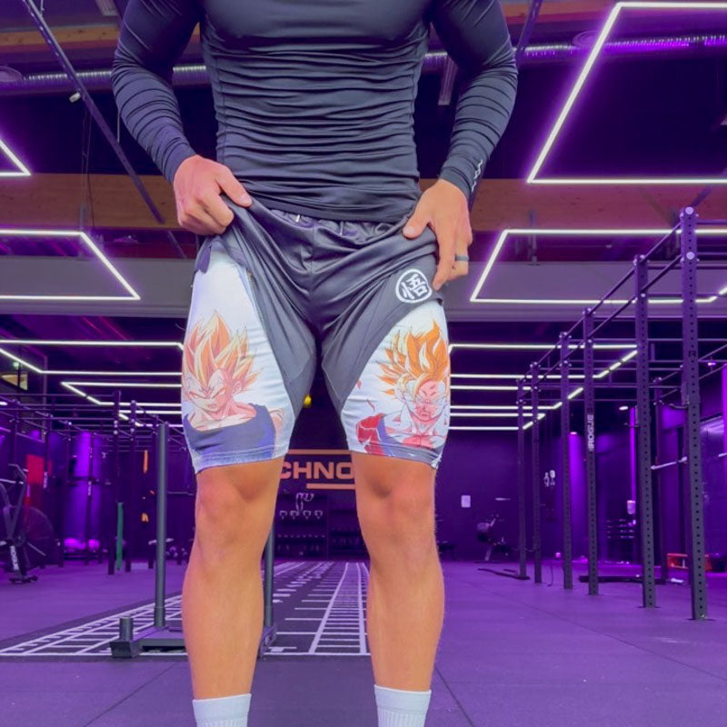 Seluar Pendek Gim Anime AzuraFlex Edisi Terhad Pakaian Selesa