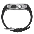 Xyra rustfritt stål-etui og silikonrem for Apple Watch Ultra