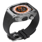 Xyra rustfritt stål-etui og silikonrem for Apple Watch Ultra