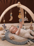 Premium Space Theme Wooden Baby Play Gym