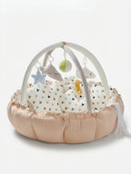 2-in-1 Play Mat and Sensory Arch – Floor Gym for Baby's First Year