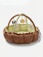 2-in-1 Play Mat and Sensory Arch – Floor Gym for Baby's First Year
