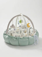 2-in-1 Play Mat and Sensory Arch – Floor Gym for Baby's First Year