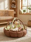 2-in-1 Play Mat and Sensory Arch – Floor Gym for Baby's First Year