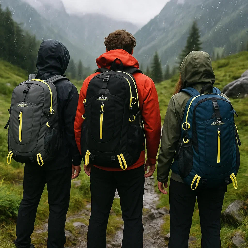 カベロ 40リットル 防水 登山用 背負い袋 多数の袋付き