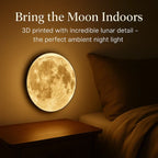 Lampada LED NovaLume Moon Glow con Dimmer per un'Atmosfera Accogliente in Camera da Letto