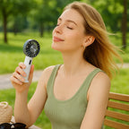 AeroBreeze Kompakt Håndholdt Køleventilator Til Hjemmekontor