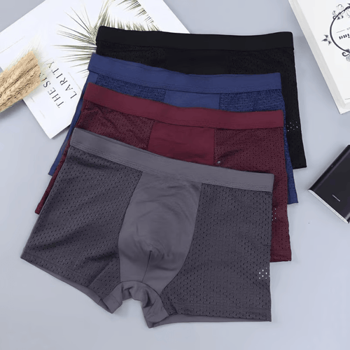 Günlük Rahat Uyumlu Bambu Boxerlar Tüm Gün Kullanım İçin