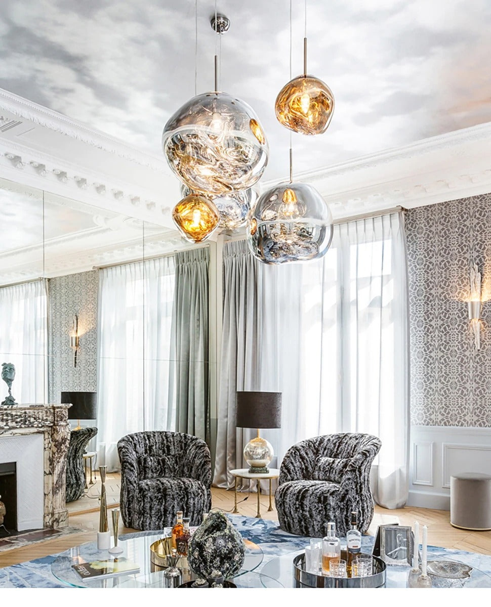 Aureo Kitchen LED Pendant Light Modern Ceiling Fixture For Kitchen Illumination