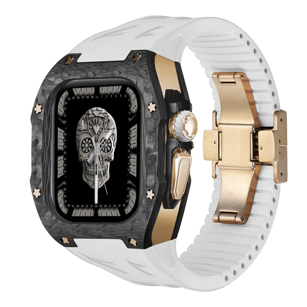 Novex カーボンファイバー製 Apple Watch Ultra 用レトロフィットケースキット | Petprovac