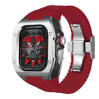 מארז טיטניום AstraGuard ורצועת גומי פלואור ל-Apple Watch Ultra