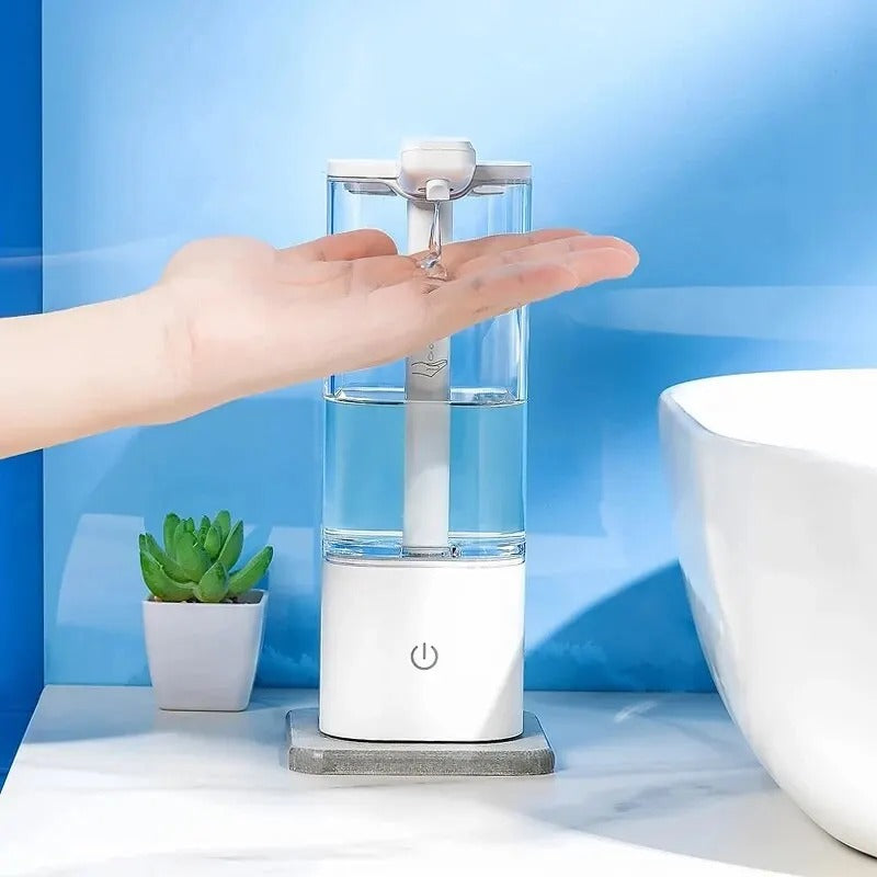 Dispensador de jabón para el hogar sin contacto con sensor de movimiento para manos limpias