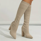 NovaStride Botas Meias Confortáveis Com Saltos Acolchoados Para Todo O Dia