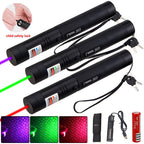 Zelara-Power Laser Pointer 303 - Rechargeable visible USB laser pointer with high power