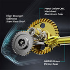 بكرة صيد دوارة PetprovacNautiX للمياه المالحة بجسم من الألمنيوم