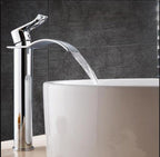 Vanity faucet waterfall faucet brass vanity faucet mixer tap