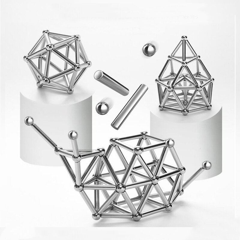 Magnetic Sticks - Creative Building Game - Children
