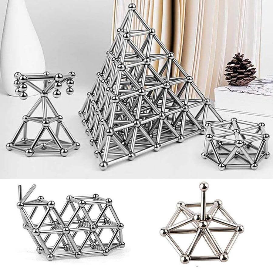 Magnetic Sticks - Creative Building Game - Children