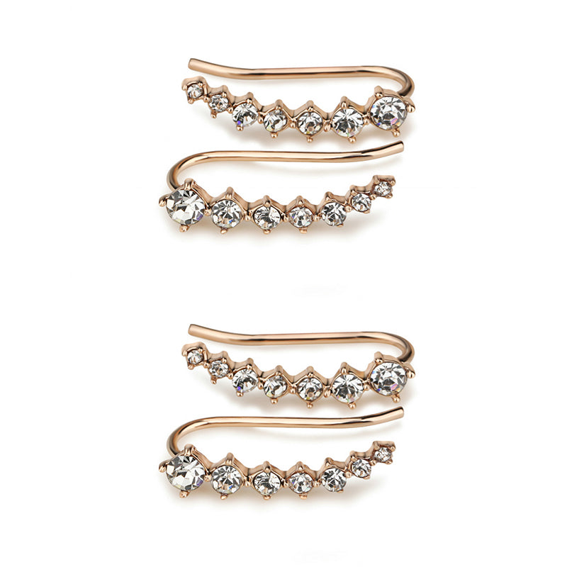 Lunara syv stjerners diamantøredobber