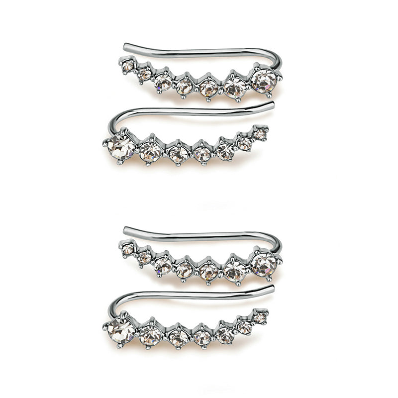 Lunara syv stjerners diamantøredobber